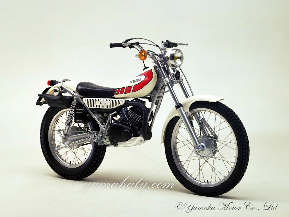 yamaha trials motorcycle