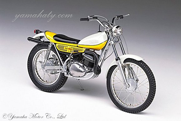 yamaha 250 trials bike