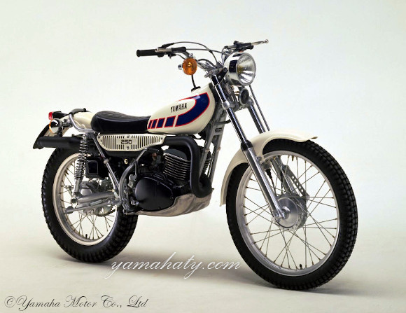 yamaha 250 trials bike