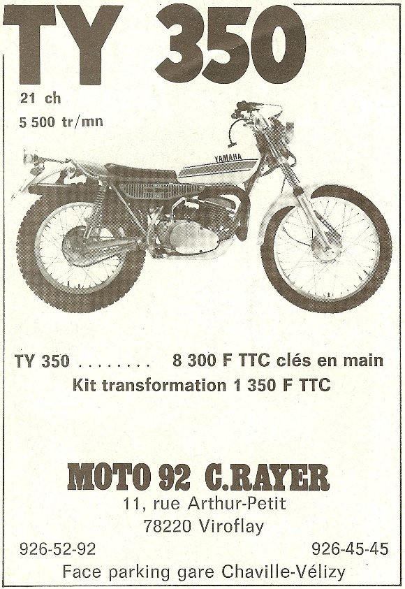 TY 350 Rayer